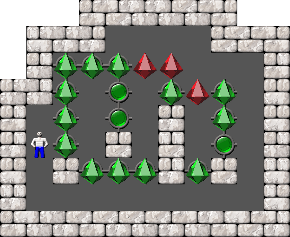 Sokoban Revenge Collection 09 level 45